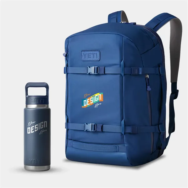 YETI® Rambler Bottle &Crossroads Backpack Executive Gift Set - YETI® Rambler Bottle &Crossroads Backpack Executive Gift Set - Image 0 of 0