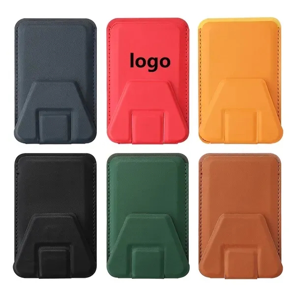 PU Magnetic Phone Stand - PU Magnetic Phone Stand - Image 0 of 5