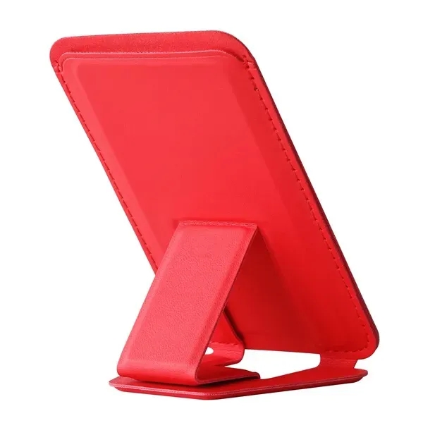 PU Magnetic Phone Stand - PU Magnetic Phone Stand - Image 3 of 5