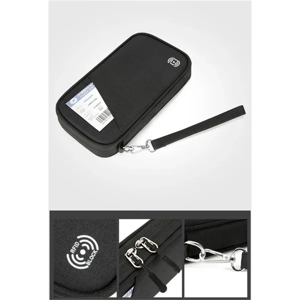 RFID PASSPORT HOLDER ORGANIZER - RFID PASSPORT HOLDER ORGANIZER - Image 5 of 11