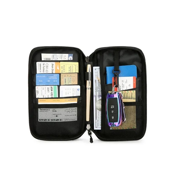 RFID PASSPORT HOLDER ORGANIZER - RFID PASSPORT HOLDER ORGANIZER - Image 2 of 11