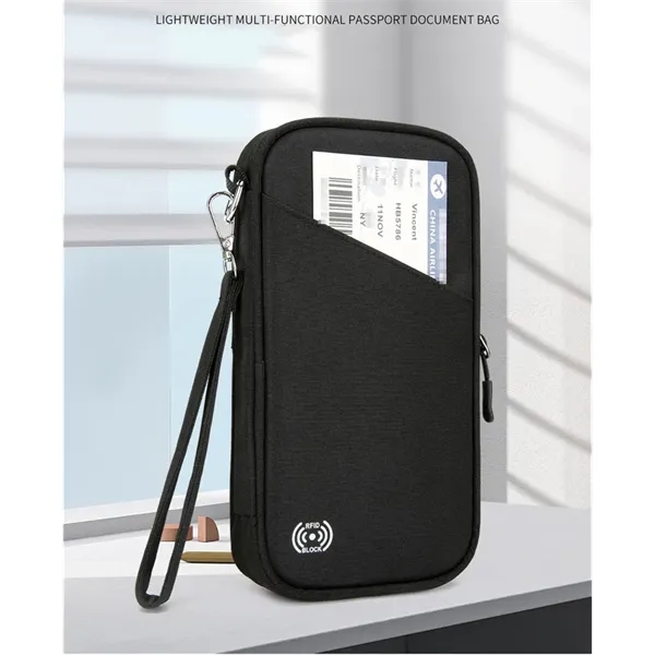 RFID PASSPORT HOLDER ORGANIZER - RFID PASSPORT HOLDER ORGANIZER - Image 7 of 11