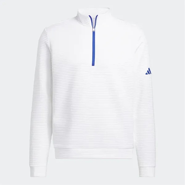 Adidas Ultimate365 DWR Textured Quarter Zip Pullover - Adidas Ultimate365 DWR Textured Quarter Zip Pullover - Image 0 of 5