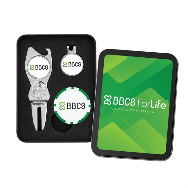 Contour Golf Divot Tool Gift Set w/ Poker Chip - Contour Golf Divot Tool Gift Set w/ Poker Chip - Image 6 of 7
