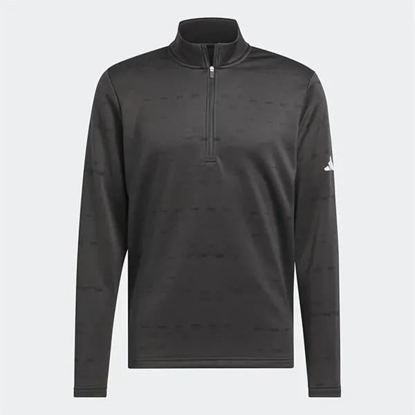 Adidas Core Printed Quarter Zip Pullover - Adidas Core Printed Quarter Zip Pullover - Image 0 of 5