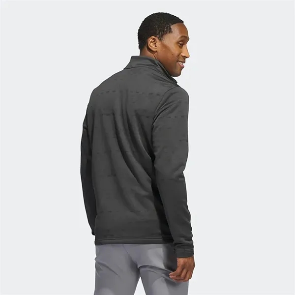 Adidas Core Printed Quarter Zip Pullover - Adidas Core Printed Quarter Zip Pullover - Image 1 of 5