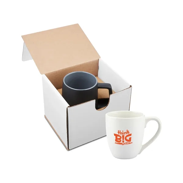 Prime Line 15oz Bistro Style Ceramic Mug Gift Set - Prime Line 15oz Bistro Style Ceramic Mug Gift Set - Image 6 of 7