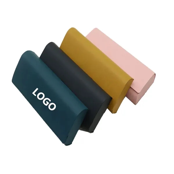 Portable Hard Shell PU Leather Eyeglass Case - Portable Hard Shell PU Leather Eyeglass Case - Image 0 of 3