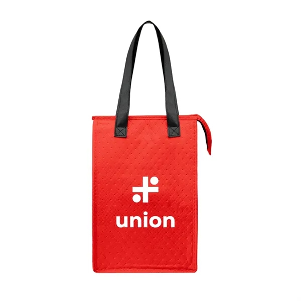 Dimples rPET Non-Woven Cooler Tote Bag - Dimples rPET Non-Woven Cooler Tote Bag - Image 9 of 12