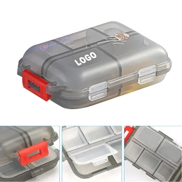 Pill Organizer with 10 Compartments - Pill Organizer with 10 Compartments - Image 0 of 4
