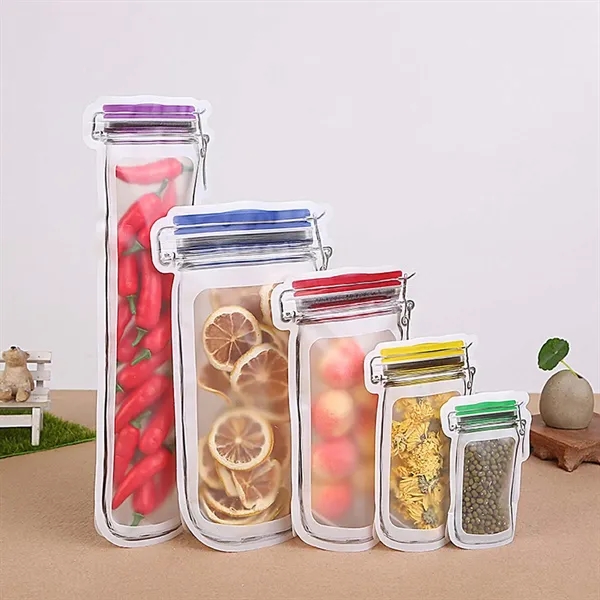 Small Mason Jar Food Pouch - Small Mason Jar Food Pouch - Image 3 of 3