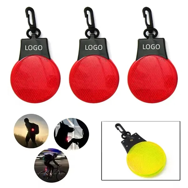 Backpack Flashing Safety Reflector Light Warning Keychain - Backpack Flashing Safety Reflector Light Warning Keychain - Image 1 of 4