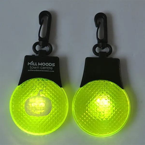 Backpack Flashing Safety Reflector Light Warning Keychain - Backpack Flashing Safety Reflector Light Warning Keychain - Image 3 of 4