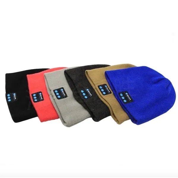 Bluetooth Earphone Hat - Bluetooth Earphone Hat - Image 1 of 2