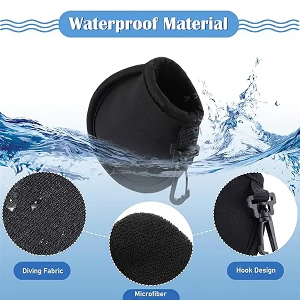 Portable Pocket Golf Ball Cleaner Cleaning Bag - Portable Pocket Golf Ball Cleaner Cleaning Bag - Image 2 of 4
