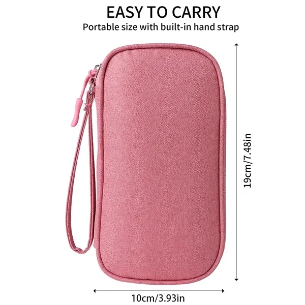 Double Layer Waterproof Digital Accessories Storage Bag - Double Layer Waterproof Digital Accessories Storage Bag - Image 1 of 5