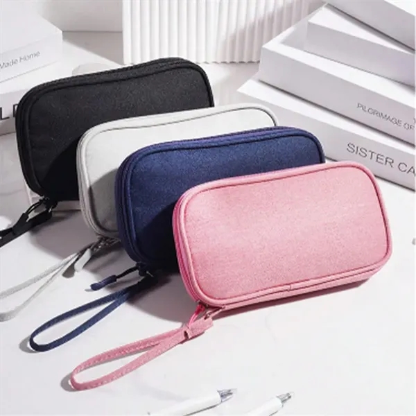 Double Layer Waterproof Digital Accessories Storage Bag - Double Layer Waterproof Digital Accessories Storage Bag - Image 5 of 5