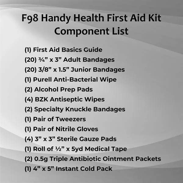Handy Health First Aid Kit - Handy Health First Aid Kit - Image 6 of 7