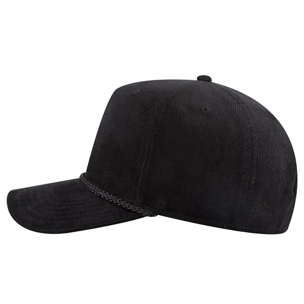5 Panel Mid Profile Corduroy Baseball Cap - 5 Panel Mid Profile Corduroy Baseball Cap - Image 2 of 24