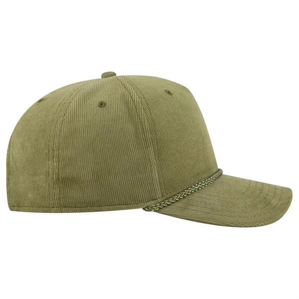 5 Panel Mid Profile Corduroy Baseball Cap - 5 Panel Mid Profile Corduroy Baseball Cap - Image 9 of 24