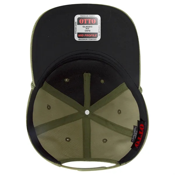 5 Panel Mid Profile Corduroy Baseball Cap - 5 Panel Mid Profile Corduroy Baseball Cap - Image 11 of 24