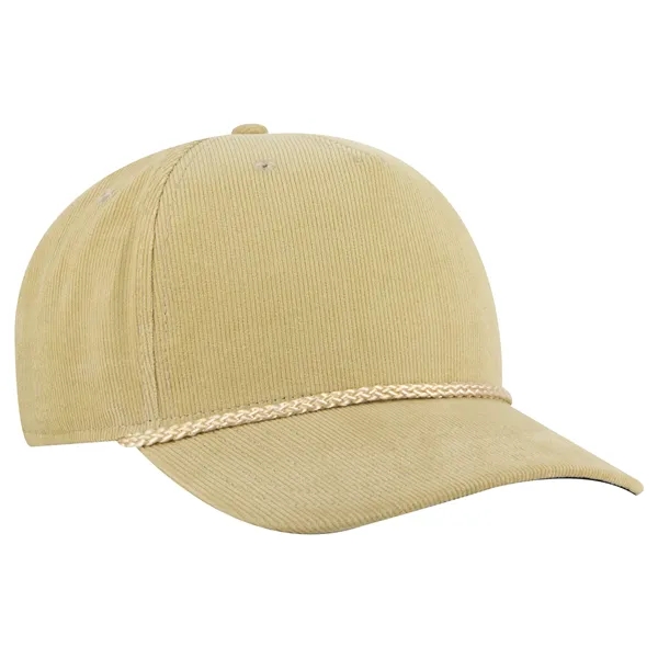 5 Panel Mid Profile Corduroy Baseball Cap - 5 Panel Mid Profile Corduroy Baseball Cap - Image 13 of 24
