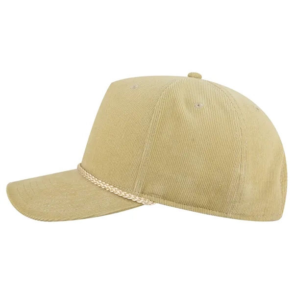 5 Panel Mid Profile Corduroy Baseball Cap - 5 Panel Mid Profile Corduroy Baseball Cap - Image 15 of 24