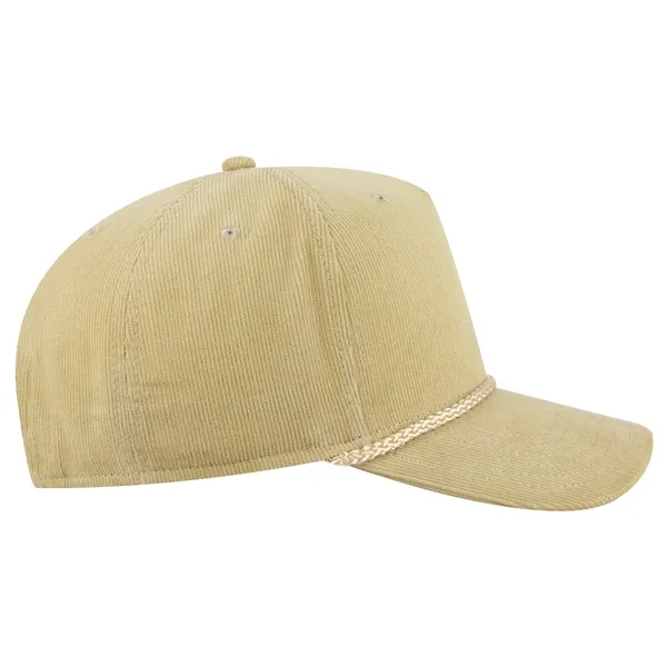 5 Panel Mid Profile Corduroy Baseball Cap - 5 Panel Mid Profile Corduroy Baseball Cap - Image 16 of 24