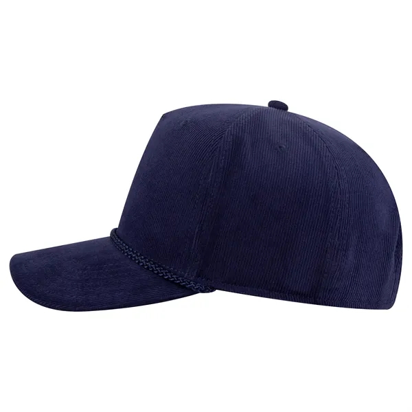 5 Panel Mid Profile Corduroy Baseball Cap - 5 Panel Mid Profile Corduroy Baseball Cap - Image 21 of 24