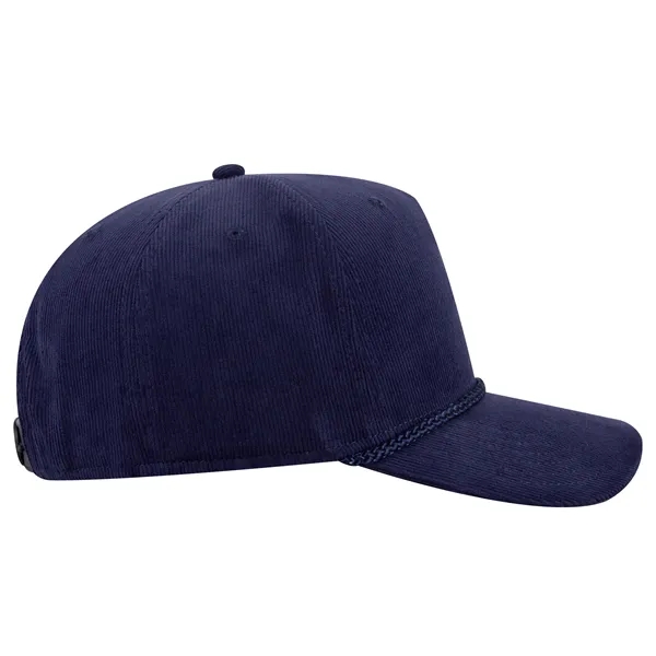 5 Panel Mid Profile Corduroy Baseball Cap - 5 Panel Mid Profile Corduroy Baseball Cap - Image 22 of 24