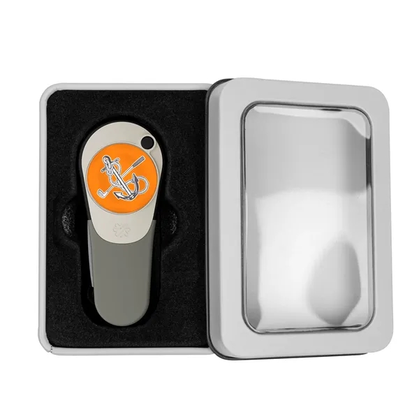 Pitchfix Icon Golf Divot Tool in Window Tin - Pitchfix Icon Golf Divot Tool in Window Tin - Image 2 of 7