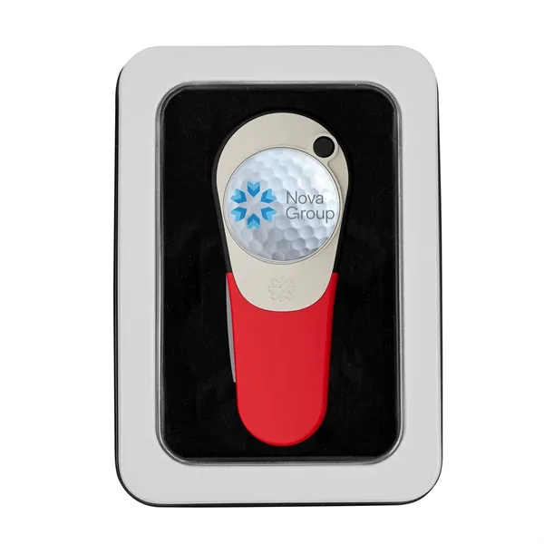 Pitchfix Icon Golf Divot Tool in Window Tin - Pitchfix Icon Golf Divot Tool in Window Tin - Image 4 of 7