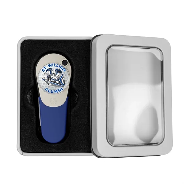 Pitchfix Icon Golf Divot Tool in Window Tin - Pitchfix Icon Golf Divot Tool in Window Tin - Image 6 of 7