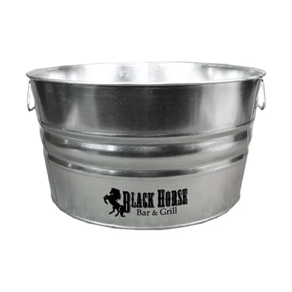 55 qt Galvanized Steel Tub - 55 qt Galvanized Steel Tub - Image 0 of 5