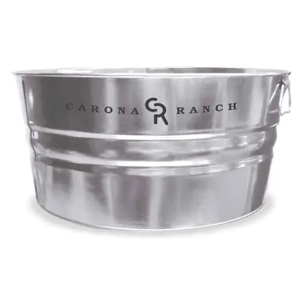 67 qt Galvanized Steel Tub - 67 qt Galvanized Steel Tub - Image 0 of 2