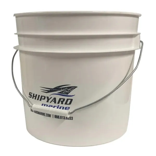3.5 gal Plastic Bucket - 3.5 gal Plastic Bucket - Image 1 of 12