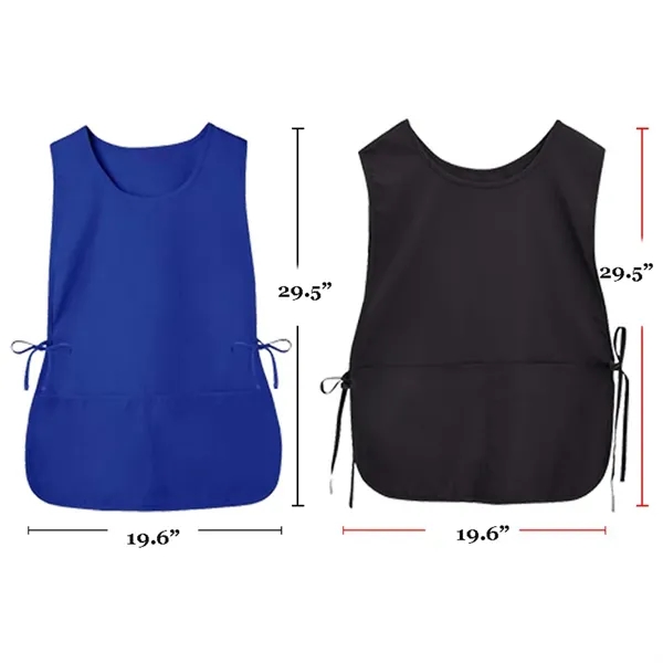 Polyster Hairdresser Jacket Barber Vest With 2 Pockets - Polyster Hairdresser Jacket Barber Vest With 2 Pockets - Image 1 of 2
