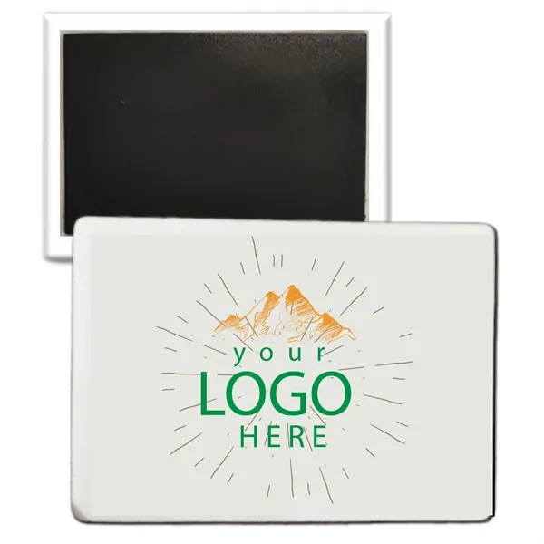 Full Color Rectangle Magnet Button 2" x 3" - Full Color Rectangle Magnet Button 2" x 3" - Image 0 of 1