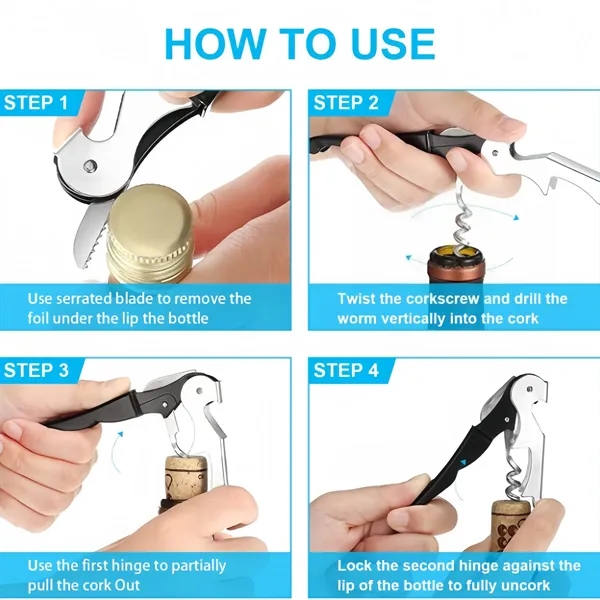 Waiter Corkscrew Wine Openers - Waiter Corkscrew Wine Openers - Image 3 of 4