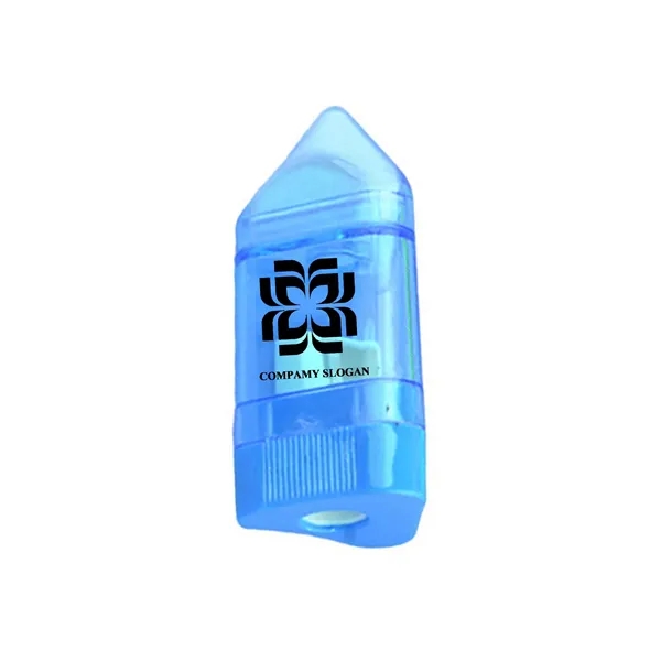 Triangle Pencil Sharpener with Eraser - Triangle Pencil Sharpener with Eraser - Image 0 of 4