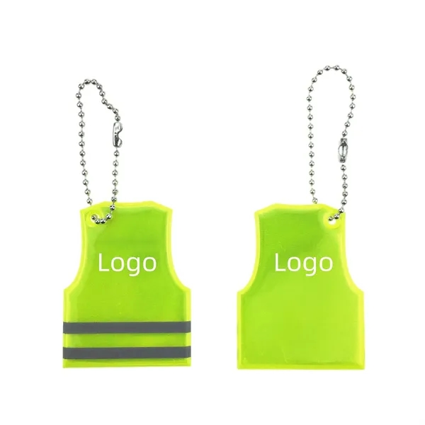 Reflective Vest Keychain - Reflective Vest Keychain - Image 2 of 7