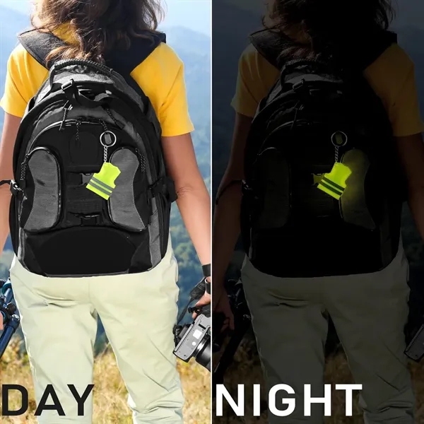 Reflective Vest Keychain - Reflective Vest Keychain - Image 6 of 7