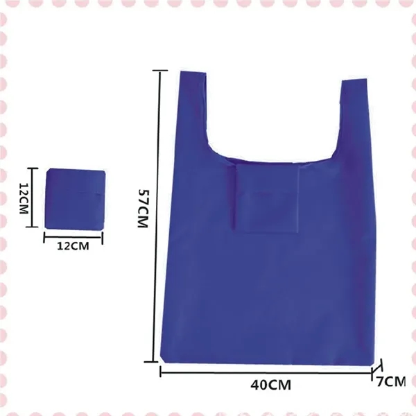 Reusable Heavy Duty Foldable Grocery Storage Tote Bag Bags - Reusable Heavy Duty Foldable Grocery Storage Tote Bag Bags - Image 1 of 3