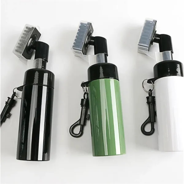 Push-type golf club water spray cleaning brush - Push-type golf club water spray cleaning brush - Image 1 of 6