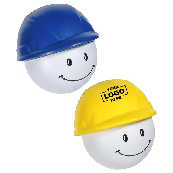 Hard Hat Mad Cap Stress Reliever - Hard Hat Mad Cap Stress Reliever - Image 0 of 3