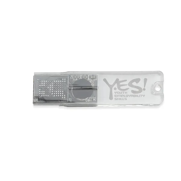 Big Rock Transparent USB Flash Drive - Big Rock Transparent USB Flash Drive - Image 1 of 6