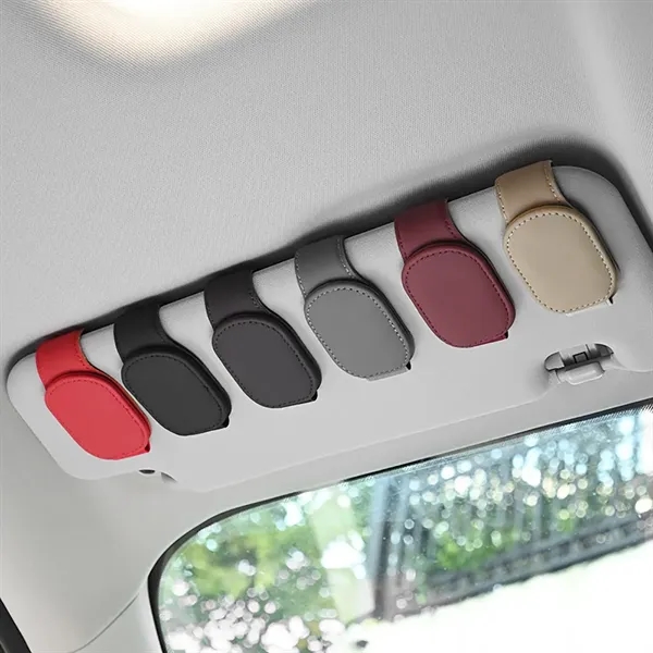 Magnetic Sunglass Holder for Car Visor - Magnetic Sunglass Holder for Car Visor - Image 2 of 5
