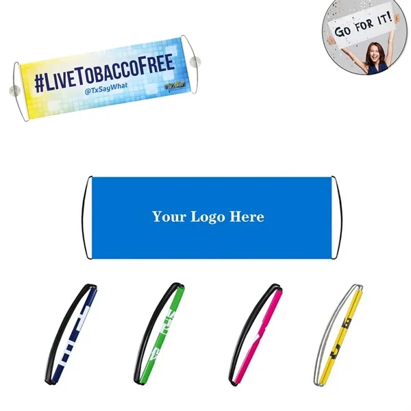 Custom Retractable Banner And Signs For Party Sports Event - Custom Retractable Banner And Signs For Party Sports Event - Image 0 of 5