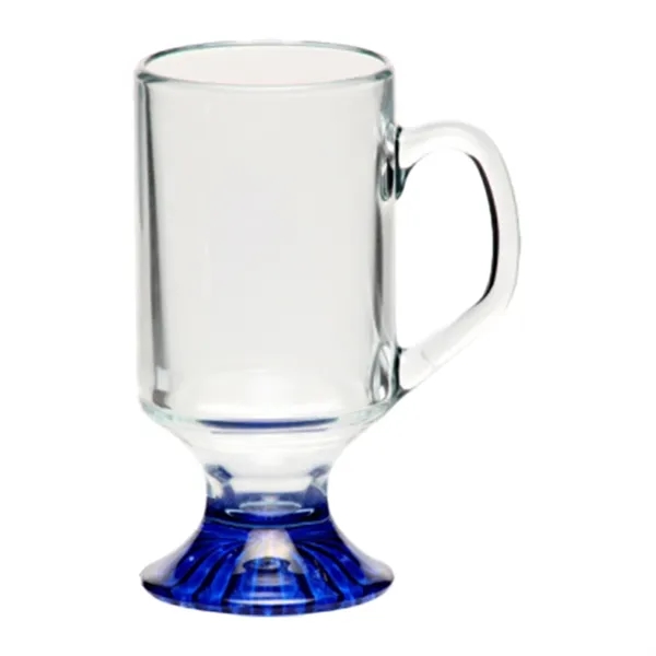 10 oz. ARC Footed Sports Custom Glass Mug - 10 oz. ARC Footed Sports Custom Glass Mug - Image 5 of 9