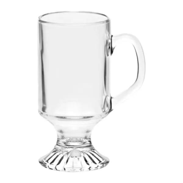 10 oz. ARC Footed Sports Custom Glass Mug - 10 oz. ARC Footed Sports Custom Glass Mug - Image 7 of 9